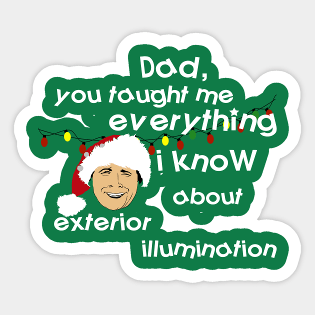 Clark Griswold Wisdom Sticker by PoetandChef